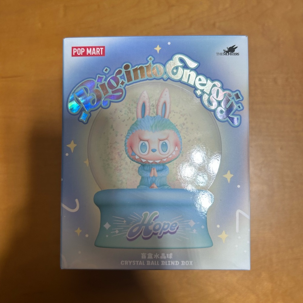 Labubu Big Into Energy - Crystal Ball Authentic Sealed Blind Box